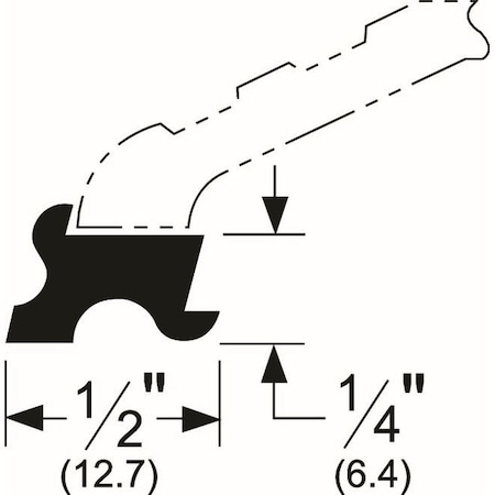 Pemko 183D48 48" Elevator Threshold Dark Bronze Anodized Aluminum 183D48